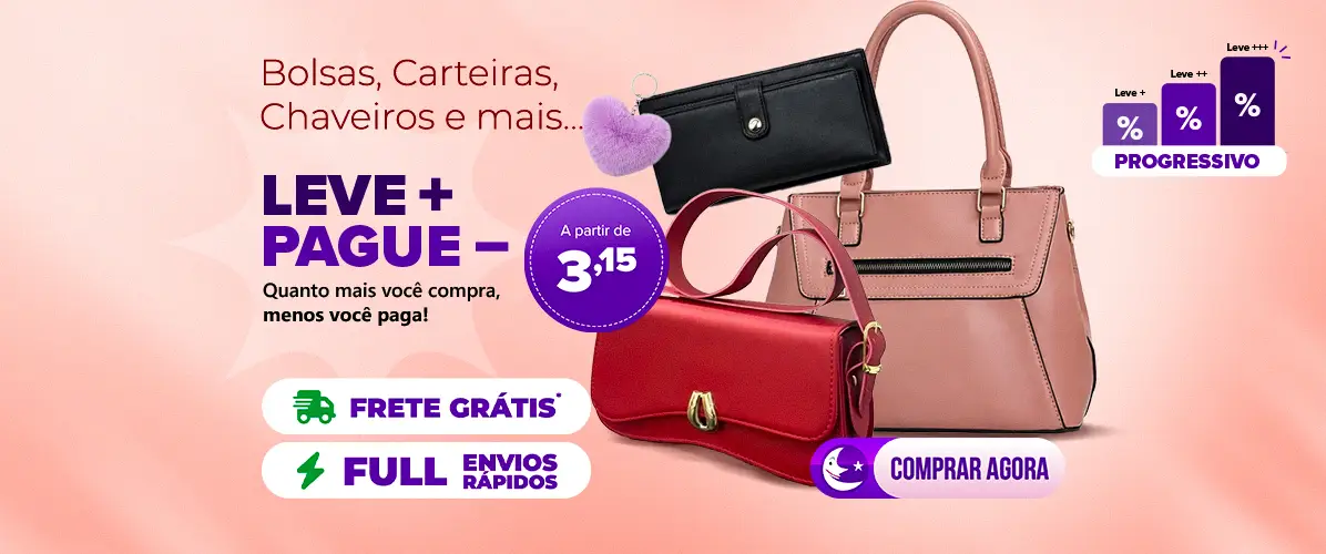 Bolsas Femininas no Atacado
