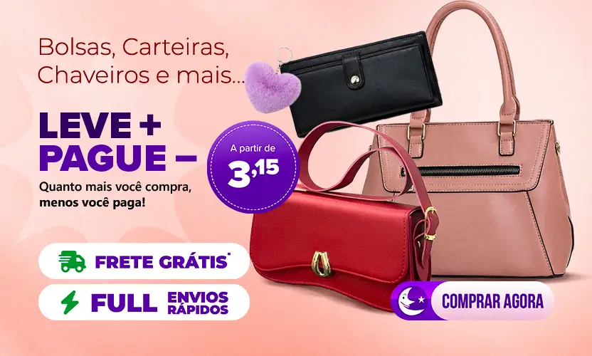 Bolsas Femininas no Atacado