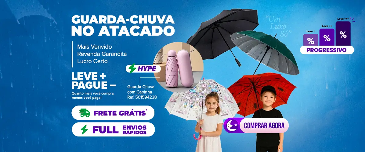 Guarda Chuva no Atacado Leve Mais Pague Menos