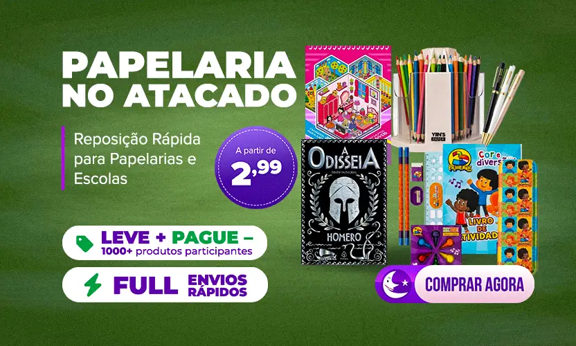 Papelaria no Atacado a partir de R$ 2,99